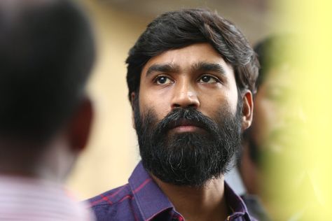 #VadaChennai Vadachennai Dhanush Hd, Vadachennai Dhanush, Vada Chennai, Actor Dhanush, Handsome Indian Men, Black And Blue Wallpaper, Actors Illustration, Animal Caricature, Vijay Actor