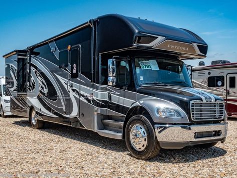 2020 Entegra Coach Accolade 37HJ Diesel Super C RV W/ Theater Seats, Sat, W/D & 360HP Super C Rv Motorhome, Super C Rv, Ford Transit Campervan, Luxury Rv Living, Dream Camper, Fleetwood Rv, Entegra Coach, Theater Seats, Luxury Motorhomes