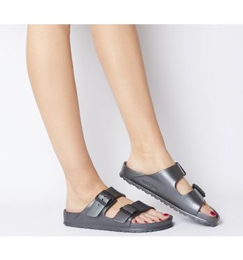 Eva Birkenstock, Birkenstock Eva, Pretty Sandals, Two Strap Sandals, Birkenstock Arizona, Casual Flats, Shoe Care, Strap Sandals, Birkenstock