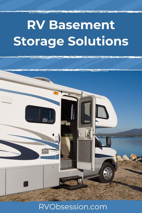 In this article we’re going to look at some RV basement / RV pass through storage ideas that will help you to organize the storage bays while still having easy access to things like water hoses, extra toilet paper, outdoor equipment, or seldom used items like your Christmas decorations or out of season clothes. #rvobsession #rvstorage #rvtips Rv Basement Storage, Organization Travel, Rv Exterior, Rv Dreams, Muddy Boots, Camper Organization, Rv Organization, Rv Repair, Rv Maintenance