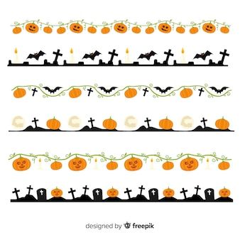 Free Vector | Pack of halloween borders Halloween Borders, 2024 Planner, Halloween Wallpaper Iphone, Halloween Printables, Halloween Patterns, Halloween Wallpaper, Embroidery Ideas, Cute Halloween, Homework