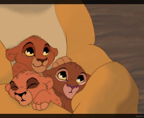 newborn Asha, Koda, and Leah Lion King 4, Lion King 1 1/2, Kiara And Kovu, King Fanart, Lion King 3, Lion King 1, Lion King Baby, Lion King Pictures, Lion King Fan Art