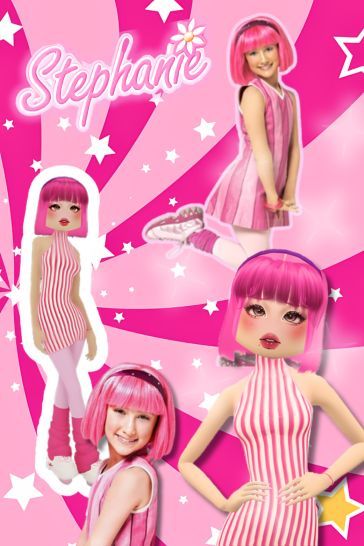 Dti Outfits Idea Pink, Mexican Dress To Impress, Black Pink Inspired Outfits, Pink Outfit Dress To Impress, Pink Dress To Impress Outfit, Stephanie Lazy Town, Lazy Town Stephanie, Lazytown Stephanie, Movie Star Dress To Impress