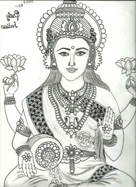 https://encrypted-tbn0.gstatic.com/images?q=tbn:ANd9GcTxddW7lIAqC5ida9fhzb8_fawFv_apioYPLw&usqp=CAU Lakshmi Drawing, Painting In Fabric, Aari Design Pattern, Blouse Sketch, Ganesha Sketch, Ganpati Songs, God Drawing, Tattoo Coloring Book, Very Easy Rangoli Designs