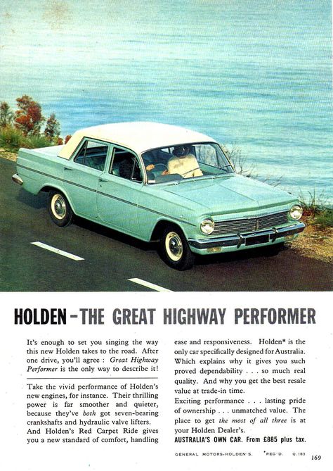 Holden Wagon, Holden Muscle Cars, Holden Monaro, Holden Australia, Australian Vintage, Aussie Muscle Cars, Automobile Advertising, Car Brochure, Australian Cars