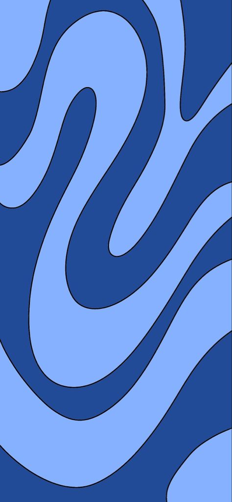 Liquid Swirl Wallpaper Aesthetic, Blue Wavy Wallpapers, Funky Illustrations Wallpaper, Blue Groovy Wallpaper, X Ray Aesthetic Wallpaper, Color Swirl Wallpaper, Wallpaper 70s Aesthetic, Blue Swirls Wallpaper, Cool Patterns To Paint