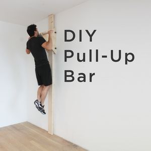 DIY Pull Up Bar - RYOBI Nation Projects Diy Pull Up Bar, Solar Diy, Diy Gym Equipment, Flooring Diy, Homemade Modern, Diy Home Gym, Diy Gym, Bar Diy, Diy Workout