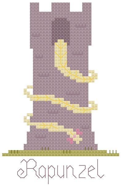 All sizes | Rapunzel's Castle | Flickr - Photo Sharing! Rapunzel's Castle, Rapunzel Crochet, Castle Cross Stitch Pattern, Rapunzel Castle, Castle Cross Stitch, C2c Crochet Blanket, Princesses Disney, Stitching Patterns, The Crafts