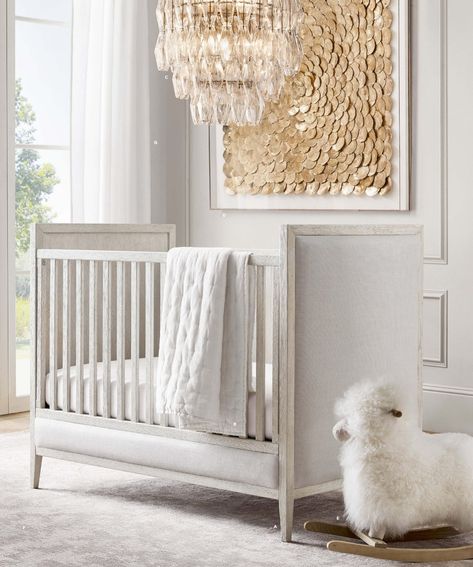 RH Source Books RH Baby & Child 5 Nursery Interior Design, Rh Baby, Nursery Room Design, Baby Room Design, Nursery Baby Room, Soft Bedding, Custom Size Rugs, Baby Crib, Room Interior Design