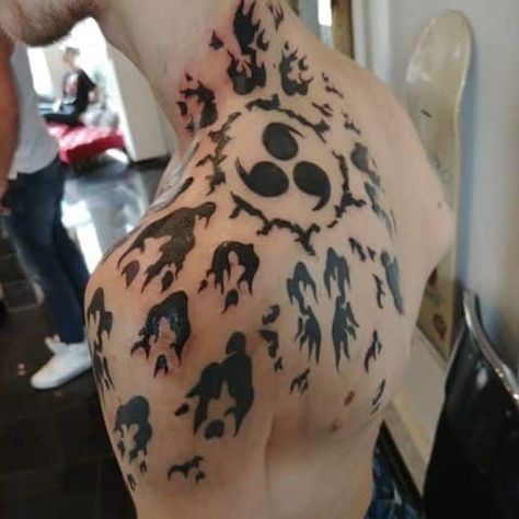 The Back, Tattoo Ideas, Black And White, Tattoos, White, Black