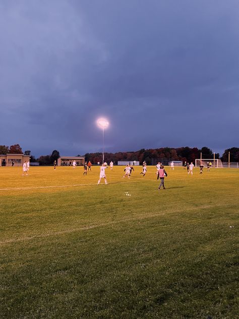 Soccer Games Aesthetic, Soccer Camp Aesthetic, Soccer Game Aesthetic, High School Soccer Aesthetic, Watching Soccer Aesthetic, Highschool Soccer Aesthetic, Highschool Football Aesthetic, School Sleepover, Soccer High School