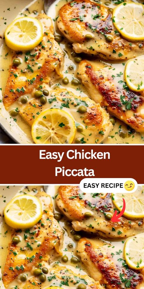 Chicken Piccata With Orzo, Kevin Is Cooking Recipes, Chicken Piccata And Pasta, Lemon Chicken Piccata Recipe With Capers, One Pot Chicken Piccata And Rice, Easy Chicken Piccata Recipe Simple, Hidden Valley Chicken Recipes, Chicken Piccata Easy Healthy, My Pins Saved Boards Recipes Chicken