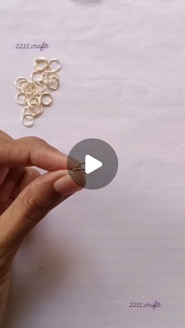 Ashmita...😊 on Instagram: "Diy bracelet...🩷" Stretchy Bracelets Diy Ideas, Tiny Bead Bracelet Diy, Christmas Bracelets Diy, Stretchy Bracelets Diy, Bead Bracelet Diy, Tiny Bead Bracelet, Bracelets Diy, Instagram Diy, Bracelet Diy