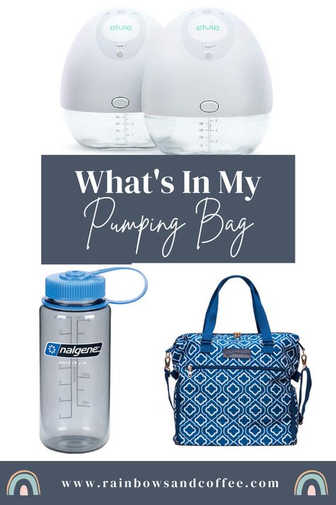 Pumping Bag For Work, Pump Bag For Work, Things In My Bag, Bottle Organization, Pumping Bag, Best Baby Bottles, Pumping At Work, Nalgene Bottle, Work Pumps