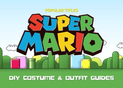 Dress like your favorite characters from the Super Mario Bros. franchise with our unique costume ideas and super easy step-by-step outfit guides! Super Mario Costumes Diy, Toad And Toadette, Toadette Costume, Mario Costume Diy, Unique Costume Ideas, Super Mario Costumes, Mario Costume, Diddy Kong, Popular Costumes