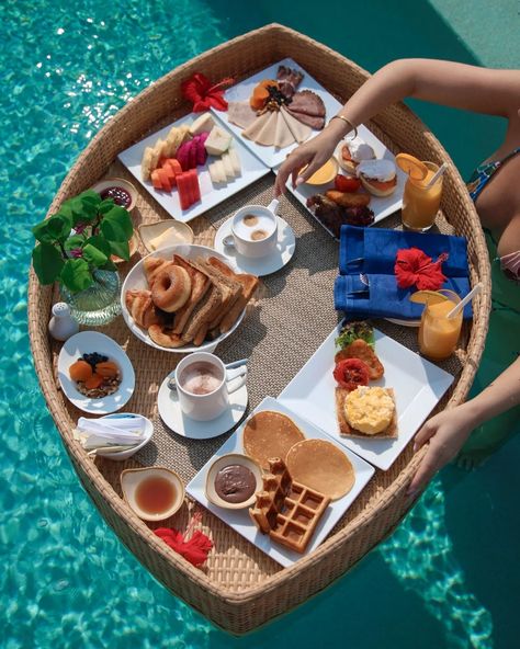 Dusit Thani Maldives | 🥞 Indulge in opulence! Experience the ultimate Floating Breakfast at Dusit Thani Maldives villas. Your private villa, gourmet delights… | Instagram Maldives Villas, Floating Breakfast, Visit Maldives, Private Villas, Maldives, The Ocean, Floating, Villa, Quick Saves