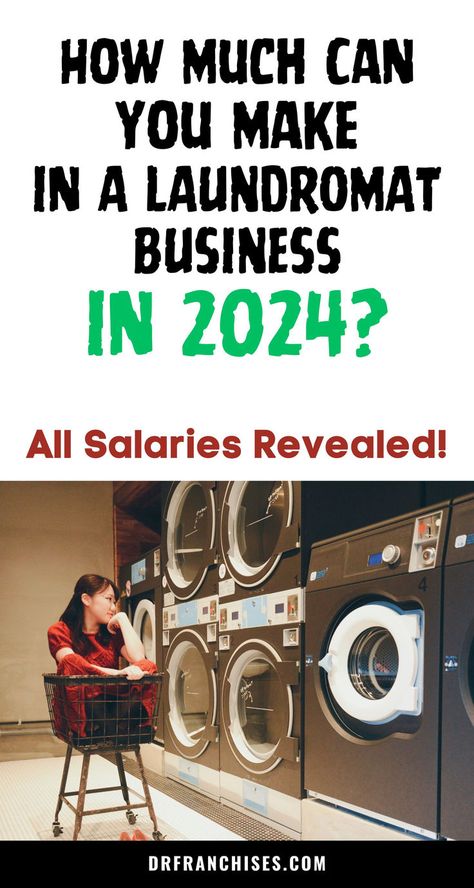 A laundromat business is no doubt a profitable venture but it is equally crucial to know how much can you earn as a laundromat business owner. So, check our blog by cliking on the link and accessing all the salaries of a laundromat business owner. Starting A Laundromat Business, Laundromat Business Plan, Laundromat Aesthetic, Laundromat Design, Laundromat Ideas, Laundry Marketing, Business Llc, Laundry Service Business, Sample Flyers