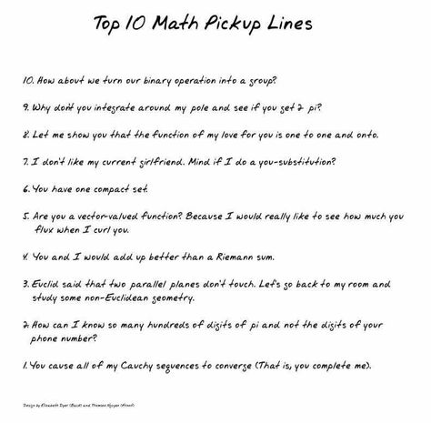 pick up lines! Pick Up Lines For Brothers, Calculus Pick Up Lines, Math Rizz Pick Up Lines, Pick Up Lines About Math, Nerd Pick Up Lines, Engineering Pick Up Lines, Maths Pickup Lines, Chemistry Pick Up Lines Funny, Silly Pick Up Lines