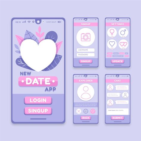 Dating App Aesthetic, Hinge Dating App, Hinge Dating, Hachi Nana, App User Interface, Twitch Streaming Setup, Twitch Streaming, Streaming Setup, App Interface Design