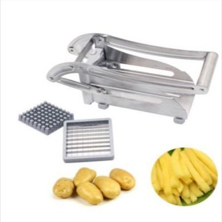 This item is well made of premium stainless steel for durable and practical use. Fry Chips, Vegetable Shredder, Ricers, Potato Slicer, Food Tool, Fruit Parfait, Onion Chopper, Mandolin Slicer, French Fry