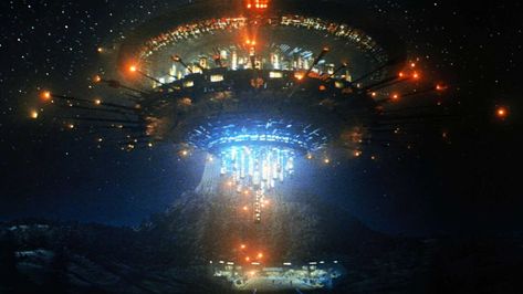 Finally, Close Encounters of the Third Kind, Silent Running, The Empire Strikes Back, Alienpic.twitter.com/VdeX17Bz68 Movie Design, Aliens Movie, Sci Fi Films, Alien Abduction, Science Fiction Film, Spaceship Design, Close Encounters, Wall E, Steven Spielberg