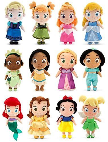 Disney Toddler  Plush Dolls Toy 12" Disney Princess Toddler Dolls, Disney Animators Collection Dolls, Disney Princess Toddler, Disney Animator Doll, Disney Animators Collection, Disney Toddler, Disney Plush, Character Collection, Toddler Dolls