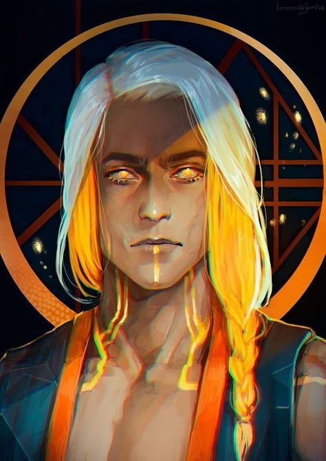 Sun God Character Design, Dnd Oc Male, Sun Elf, Gold Dragon, Fantasy Races, Dungeons And Dragons Characters, Dnd Art, Character Design Male, Fantasy Inspiration