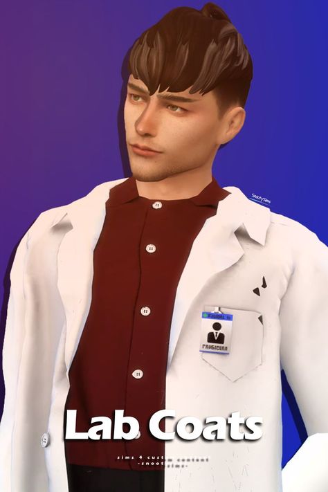 lab coat cc sims 4 Sims 4 Lab Coat Accessory, Sims 4 Cc Scientist Coat, Mad Scientist Sims 4 Cc, Sims 4 Cc Scientist Outfit, Ts4 Scientist Cc, Ts4 Doctor Cc, Scientist Sims 4 Cc, Sims 4 Lab Coat Cc, Sims 4 Lab Coat