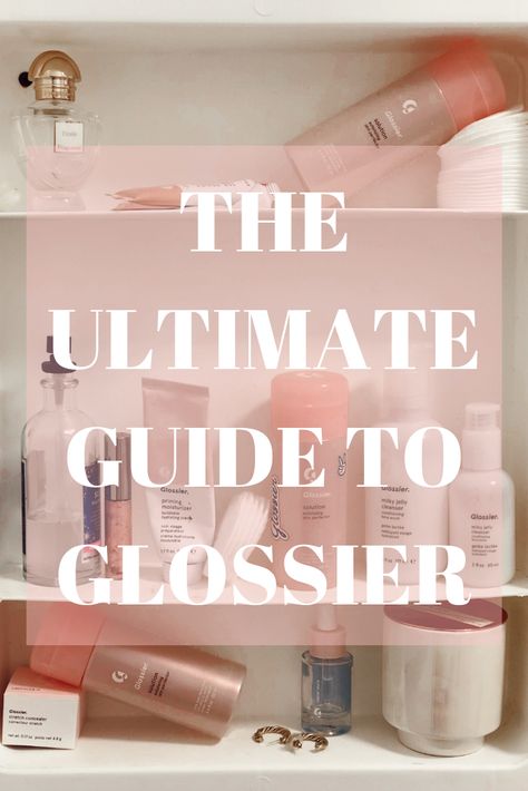 The Ultimate Guide To Glossier, Every Glossier product reviewed Glossier Makeup Tutorial, Glossier Products That Are Worth It, Glossier You Reve, Glossier You Look Good Mirror, Glossier Perfume New, Glossier Concealer, Best Glossier Products, Glossier Wowder, Gel Sunscreen