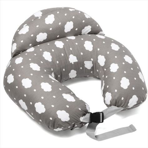 Momcozy Nursing Pillow for Breastfeeding, Original Plus Size Breastfeeding Pillows for More Support for Mom and Baby, with Adjustable Waist Strap and Removable Cotton Cover, Grey Baby Feeding Pillow, Breastfeeding Pillow, Feeding Pillow, Postpartum Recovery, Feeding Kids, Nursing Pillow, Baby List, Bottle Feeding, Support Pillows