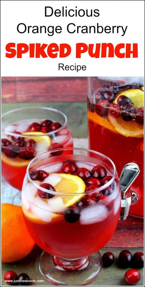 Tailgate Punch Alcohol, Punch Bowl Drinks Alcohol, Thanksgiving Punch Spiked, Holiday Spiked Punch, Spiked Christmas Punch, Punch Recipes With Alcohol, Punch Recipes Alcoholic, Punch With Alcohol, Cranberry Holiday Punch