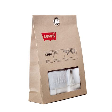 Levi’s Basics – Packaging Of The World Apparel Packaging, Modern Packaging Design, Socks Packaging, Shirt Packaging, Tshirt Packaging, Modern Packaging, Clothing Packaging, Fashion Packaging, January 1st