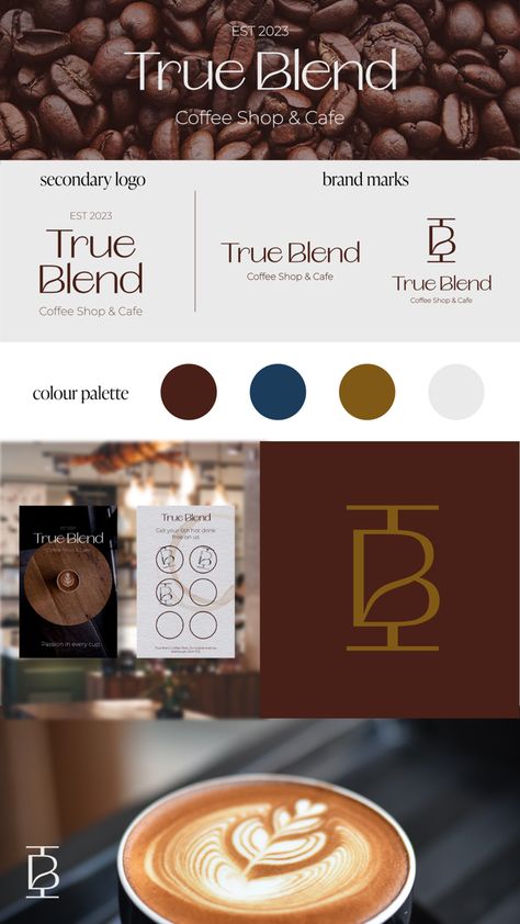 Brand and logo design for a luxury coffee shop business | logo design, branding, art, inspiration, coffee, business, motivation Coffee Bean Logo Design Ideas, Coffee Shop Logo Design Brand Identity, Coffee Shop Brand Identity, Coffee Shop Branding Design, Coffee Brand Identity, Coffee Branding Logo, Brand Identity Design Logo Inspiration, Logo Design Branding Fashion, House Branding