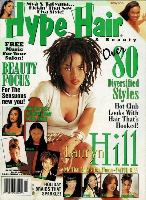 Hype Hair Magazine, Ms Lauryn Hill, Lauren Hill, Black Hair Magazine, Hype Hair, Nia Long, Black Magazine, Lauryn Hill, Music Poster Design