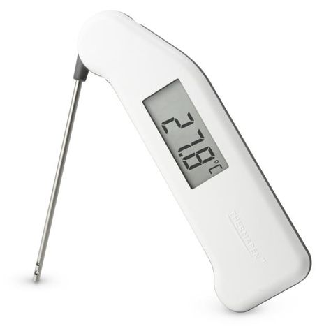 AboutFood.com ranks the Thermapen as #1, but look out for the ChefAlarm & ThermoPop! || #thermapen Kitchen Thermometer, Tenderloin Roast, Instant Read Thermometer, Cooking Thermometer, Backyard Cookout, Food Thermometer, Bbq Pit, Best Bbq, Digital Thermometer