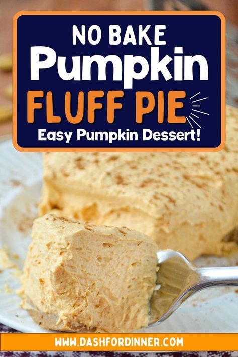 You’re going to love this easy Fall dessert! Pumpkin Fluff Pie combines pumpkin puree with a few simple ingredients for a super fluffy and creamy no bake pie that is perfect for serving up all through the pumpkin season! When it comes to pumpkin recipes, this one is super simple AND super delicious. Perfect for making with kids as part of your Fall baking tradition. No bake desserts are perfect for those who are short on time, or just want to prepare something quickly! No Bake Pumpkin Fluff Pie, No Bake Pumpkin Mousse Pie, Pumpkin Pie With Pudding, Pumpkin Cool Whip Pie Recipe, Pumpkin Pudding Pie No Bake, Recipes For Pumpkin Pie Filling, Pumpkin Pie Recipe No Bake, Cool Whip Pumpkin Cheesecake, Easy Pumpkin Recipes 2 Ingredients