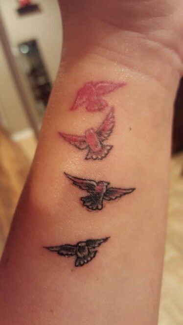 Dove Tattoo, Red Ink, Fish Tattoos, Jesus Fish Tattoo, Tattoo Quotes, Tattoos, Red, Pink, Quick Saves