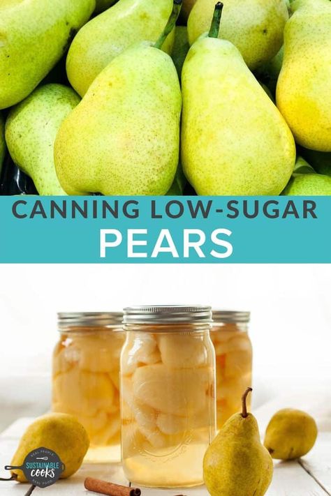 Canning Pears Recipes Easy, Preserved Pears, Keto Pickles, How To Can Pears, Winter Canning, Can Pears, Pear Recipes Easy, Canning Meat, Jar Magic