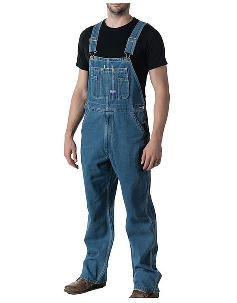 Big Smith Stonewashed Denim Bib Overall Stonewashed Blue Size 34 32 | Walls Classic Work Style, Bib And Brace Overalls, Liberty Overalls, Coveralls Workwear, Demolition Man, Big Men Fashion, Safety Clothing, Get Things Done, Mens Workwear