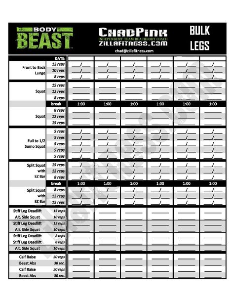 Updated!  New and improved Body Beast workout sheets!  Track your Body Beast workouts and progress!  Download ALL 15 pages of Body Beast Workout Sheets for FREE by clicking image. Body Beast Workout Schedule, Body Beast Workout Sheets, Body Beast Meal Plan, P90x Workout Sheets, Shoulder And Arm Workout, Lean Workout, House Management, Chest And Back Workout, Gym Group