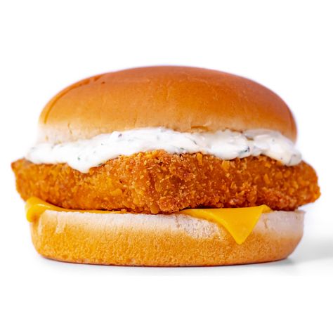 The classic McDonald's Filet O' Fish sandwich, only it's a VEGAN Filet-o-Fish, so it's more like a Filet NO Fish! LOL Vegan Burger Patty, Filet O Fish, Homemade Vegan Burgers, Meat Replacement, Burger Patty, Fish Burger, Vegan Beef, Vegan Fast Food, Vegan Fish