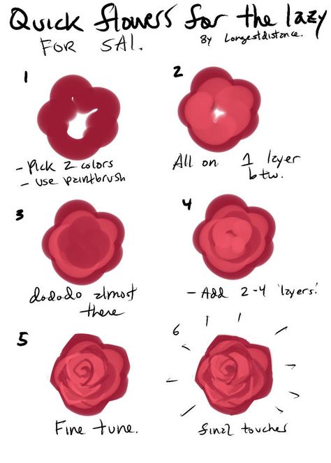 Lois Ehlert, How To Draw Flowers, 100 Roses, Painting Flowers Tutorial, Draw Flowers, Picture Painting, Rose Tutorial, Lazy People, Roses Drawing