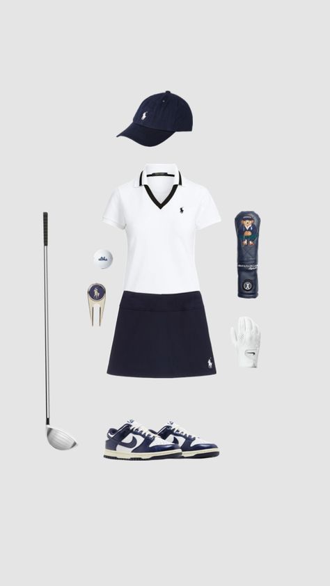 Golf Aesthetic Outfit, Golf Outfits Women Winter, Cute Golf Outfit, Minimalist Wardrobe Capsule, Tennis Fashion, Golf Outfits Women, Athleisure Wear, Golf Fashion, Tennis Clothes