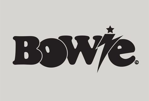 David Bowie Logo, Musician Logo, Band Tattoos, Shirt Painting, Space Oddity, Gothic Fonts, Music Images, Ziggy Stardust, Communication Design