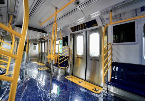 Train Model, New York Subway, Train Car, Turning, Train, Turn Ons, New York, Interior Design, Quick Saves