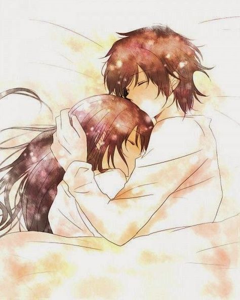 Anime couples Anime Couples Sleeping, Couple Sleeping, Image Couple, Shojo Anime, Manga Couple, Art Manga, Couple Illustration, Anime People, Manga Love