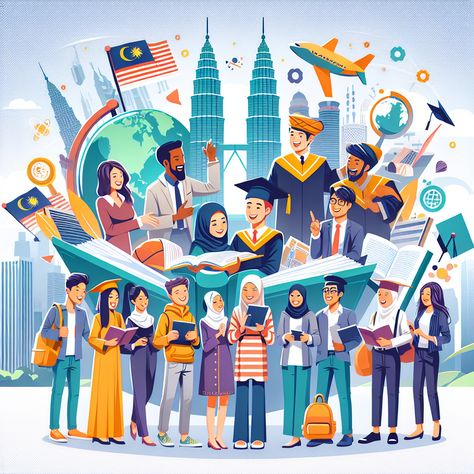 Advantages of studying in Malaysia for international students Malaysia Culture, Student Finance, Painting School, Uk Universities, Top Universities, Cultural Diversity, Student Studying, University Student, International Students