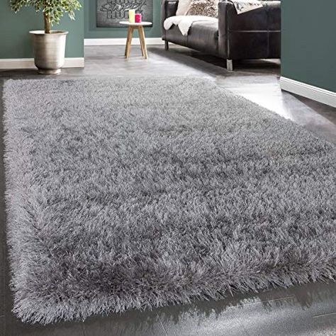 Do Rugs Help With Soundproofing? Here’s The Truth Mint Rug, Cosy Interior, High Pile Rug, Dark Grey Rug, Blue Grey Rug, Shaggy Rug, Modern Farmhouse Style, Soft Rug, Purple Rug