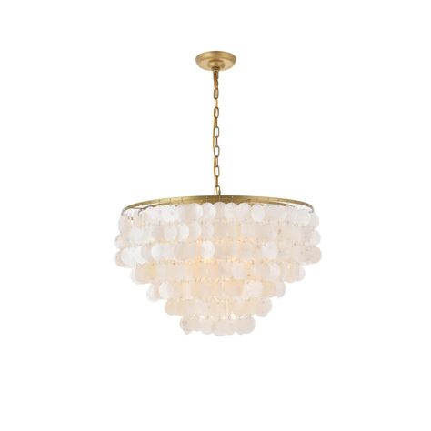 Elegant Lighting LD5050D24BR Selene 6 Light 26" | Build.com Elegant Lighting Fixtures, Salon Suites, Bowl Pendant, Golden Lighting, Timeless Home, Transitional Wall Sconces, Cool Floor Lamps, Pendant Lights & Chandeliers, Kitchen Island Lighting