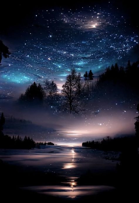 Dreamy Artwork, Photos Of People, Beautiful Art Pictures, Night Scenery, Pretty Landscapes, Beautiful Wallpapers Backgrounds, Amazing Nature Photos, Old Photographs, Cool Wallpapers Art